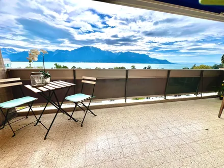 Grand studio 46m², magnificent lake view — 1 to 3 persons, Clarens — photo 2