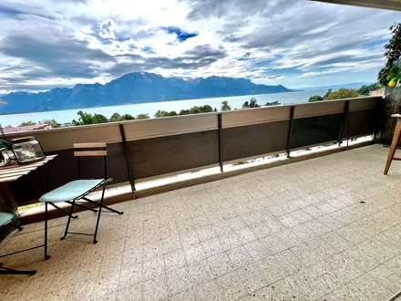Grand studio 46m², magnificent lake view — 1 to 3 persons, Clarens — photo 3