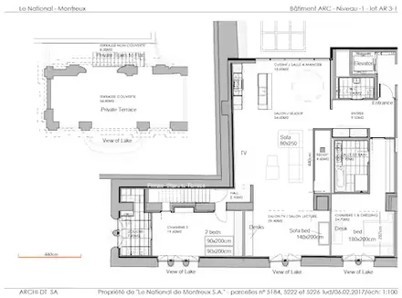 Le National — luxury apartment steps from Lake Geneva, Montreux — photo 5