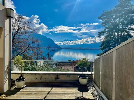 Privileged apartment with private Spa — 3.5 rooms, lake-facing balcony, Montreux — photo 24