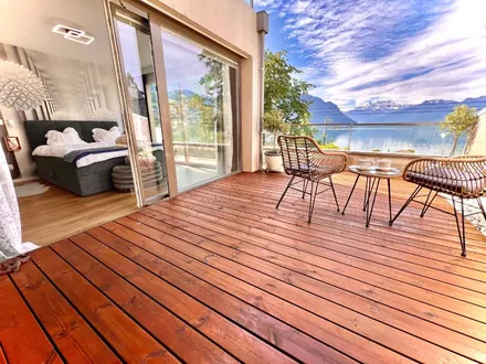 Privileged apartment with private Spa — 3.5 rooms, lake-facing balcony, Montreux — photo 26