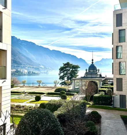 Privileged apartment with private Spa — 3.5 rooms, lake-facing balcony, Montreux — photo 28