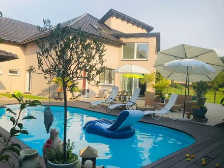 Villa with pool & jacuzzi — 6 to 16 persons, 20 min. from Montreux — photo 4