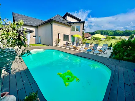 Villa with pool & jacuzzi — 6 to 16 persons, 20 min. from Montreux — photo 8